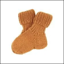 De quelle couleur sont ces chaussettes ?
