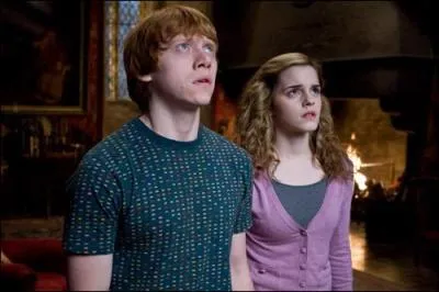 Hermione et Ron...