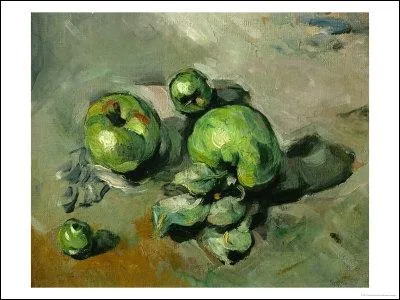 Qui a peint Pommes vertes ?