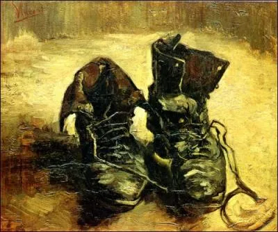 Vincent Van Gogh a peint ici une paire de croquenots ou de croqueneaux ?