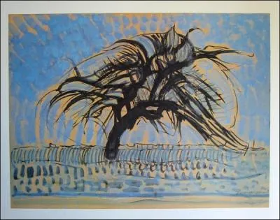 Qui a peint L'arbre bleu ?