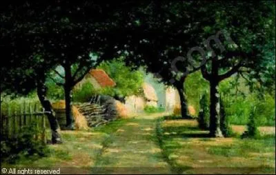 Qui a peint Alle sous les arbres ?