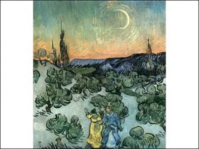 Qui a peint Promenade au clair de lune ?