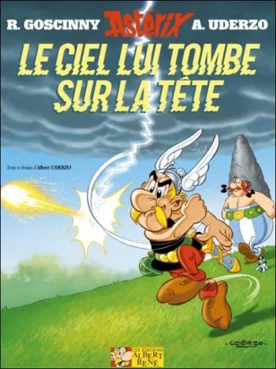 Dans 'le Ciel lui tombe sur la tte', quelle est la forme de l'engin de Toune l'extraterrestre ?