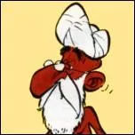 Dans 'Astrix chez Rahzade', comment s'appelle le fakir qui vient au village d'Astrix ?