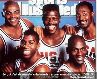 La Dream Team Amricaine de 1992 est son 5 ...