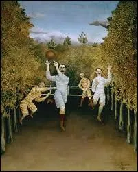Certes il faut avoir un peu d'imagination, mais ces joueurs en plein air peints par le Douanier Rousseau ne vous font-ils pas penser ... ?