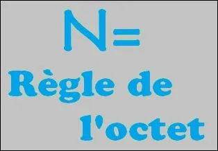 Quel nombre d'lectrons, pour devenir stable, l'azote doit-il obtenir ?