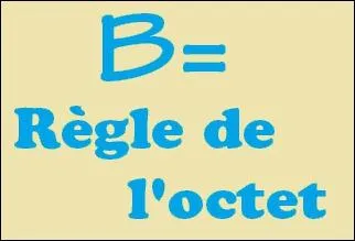 Le bore pour devenir stable doit acqurir...
