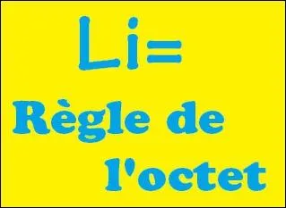 Le lithium doit acqurir combien d'lectron(s) pour devenir stable ?