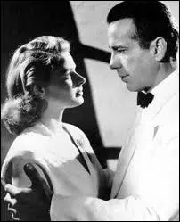 Qui inteprte le plus grand amour de 'Bogey' dans le mythique 'Casablanca' ?