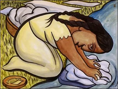 Qui a peint La lavandire ?