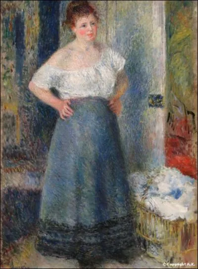 Qui a peint La blanchisseuse ?