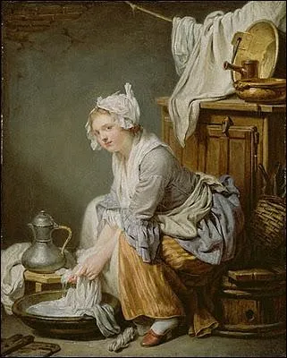 Qui a peint La blanchiseuse ?