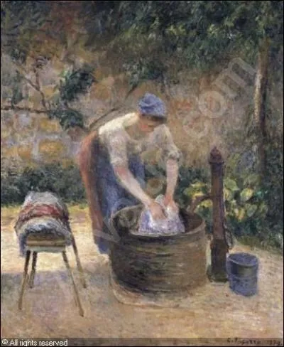 Qui a peint La laveuse ?