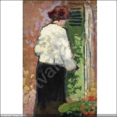 Qui a peint Femme au corsage blanc ?