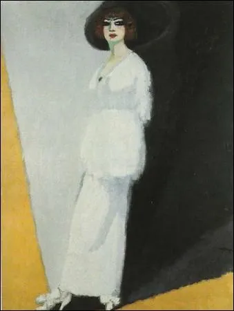 Qui a peint Femme en blanc ?