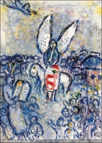 Qui a peint Ange au cheval blanc ?