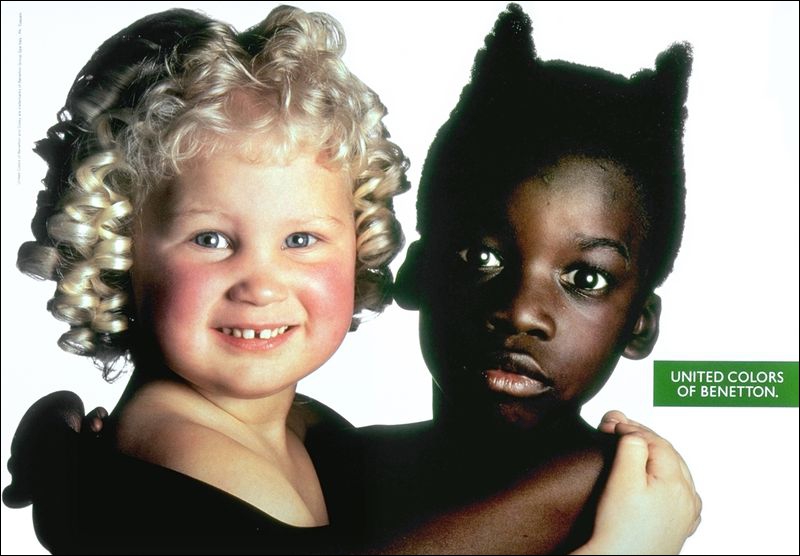 En voyant une affiche de 2 enfants noirs s'embrassant sur la joue, un responsable de l'U.N.E.S.C.O. fait une déclaration qui, par la suite sera reprise et servira de slogan à Benetton. Qu'a t-il dit ?