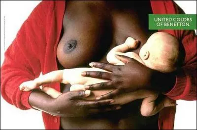 Quelle récompense couronne la campagne 'United Colors of Benetton' de 1989 avec, entre autres, cette image ?
