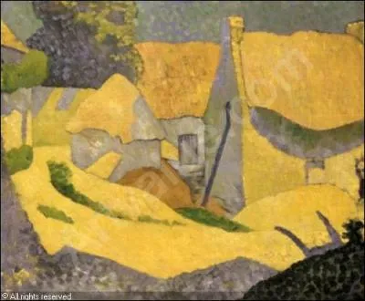 Qui a peint la ferme jaune ?