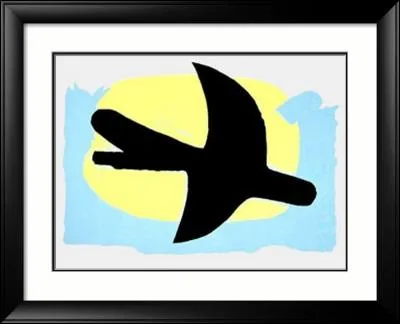 Qui a peint L'oiseau jaune et bleu ?