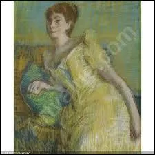 Qui a peint Femme assise en jaune ?