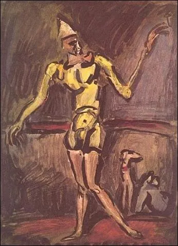 Qui a peint Le clown jaune ?