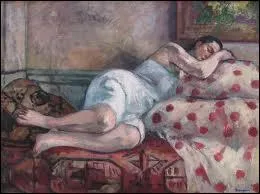 Qui a peint 'Femme couche' ?