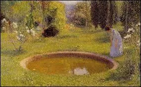 Qui a peint 'Jeune femme prs d'un bassin' ?
