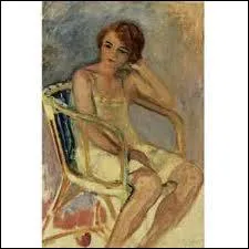 Qui a peint 'Jeune femme assise' ?