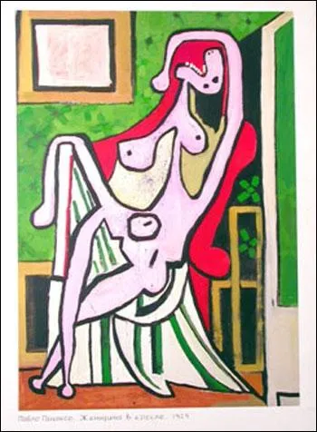 Qui a peint Grand nu dans un fauteuil rouge ?