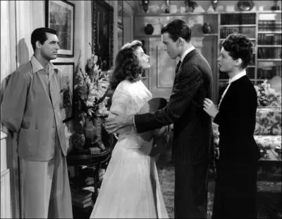 Cary Grant et Katharine Hepburn...