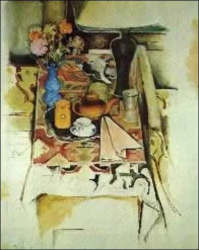 L'auteur de cette 'Nature morte' est le frre de l'crivain Pierre Klossowski :
