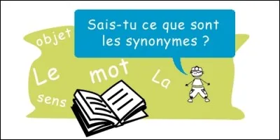 Un mot de cette liste n'est pas un synonyme des autres. Lequel est-ce ?