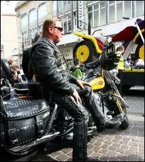 Qui chantait 'Il portait des culottes, des bottes de moto, un blouson de cuir avec un aigle sur le dos' ?