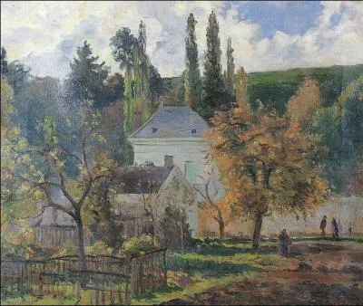 Qui a peint Maison bourgeoise  l'hermitage ?