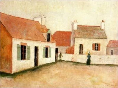Qui a peint Maison sur l'le d'Ouessant ?