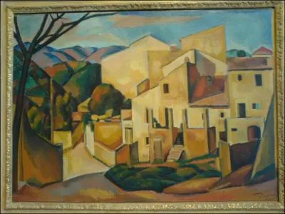 Qui a peint La maison de la poste  Cagnes ?