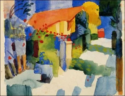 Qui a peint Maison dans le jardin ?