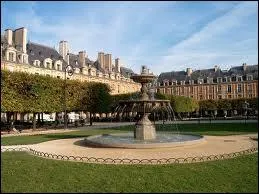 La place des Vosges se trouve dans le :