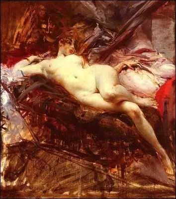 De qui est cette 'Femme nue allonge sur un lit' (vers 1892) ?