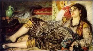 De qui est cette 'Odalisque ou l'Algrienne' peinte en 1870 ?