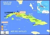 Sur quelle le se trouve la prison amricaine de Guantanamo ?