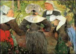Quel peintre est l'auteur de la toile 'La danse des 4 bretonnes' ?