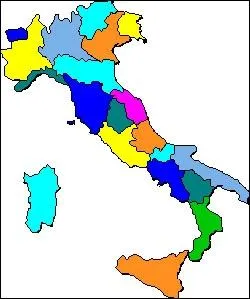 Quelle est la capitale du bleu fonc au sud ?