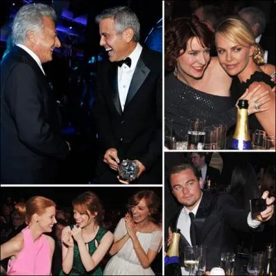 Avec qui George Clooney a-t-il l'air de bien s'amuser ?