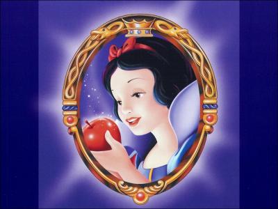 Qui est cette princesse qui mange une belle pomme empoisonne ?