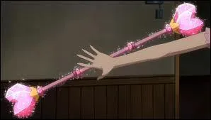 Quel est le nom du bâton que Amu fait apparaître grâce à son Chara Nari ?