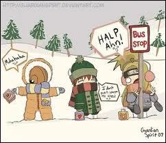 Qui s'est pris le poteau ?